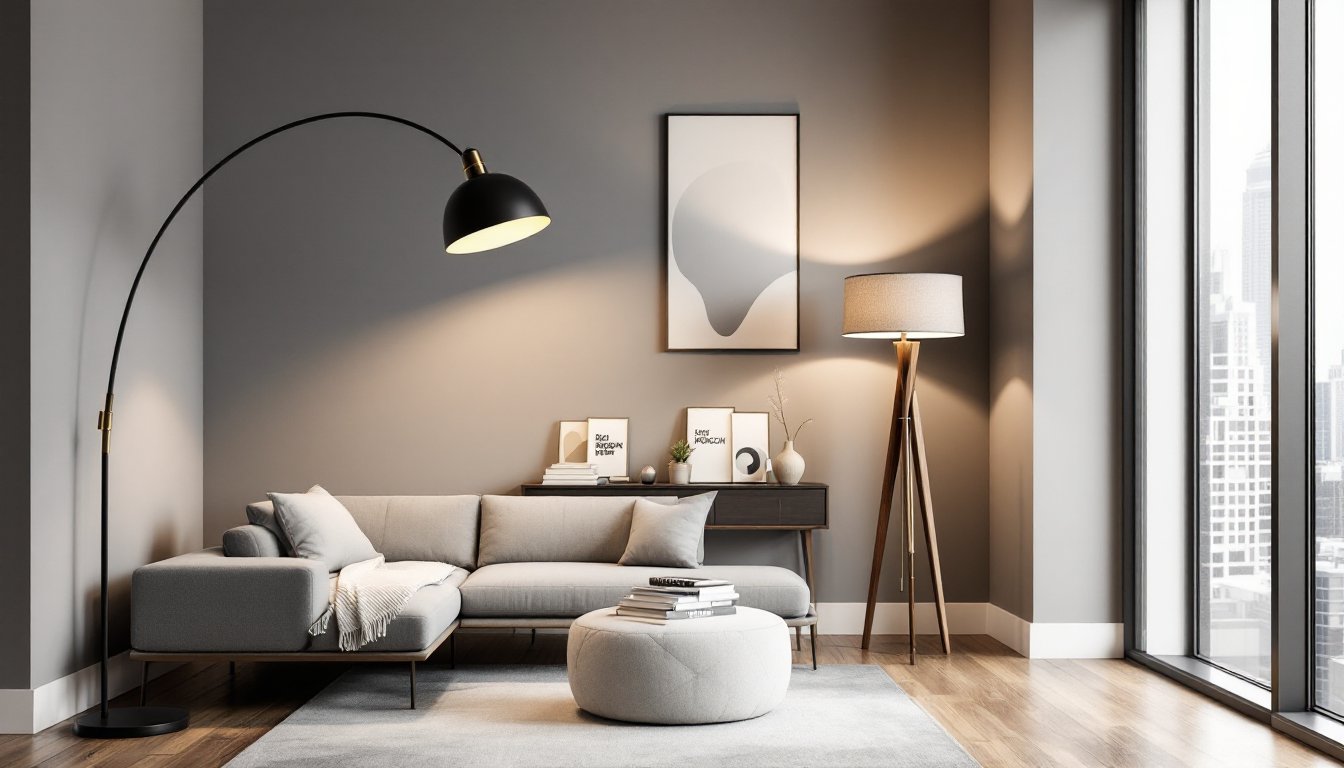 living room lamps floor