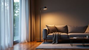 lamp living room floor