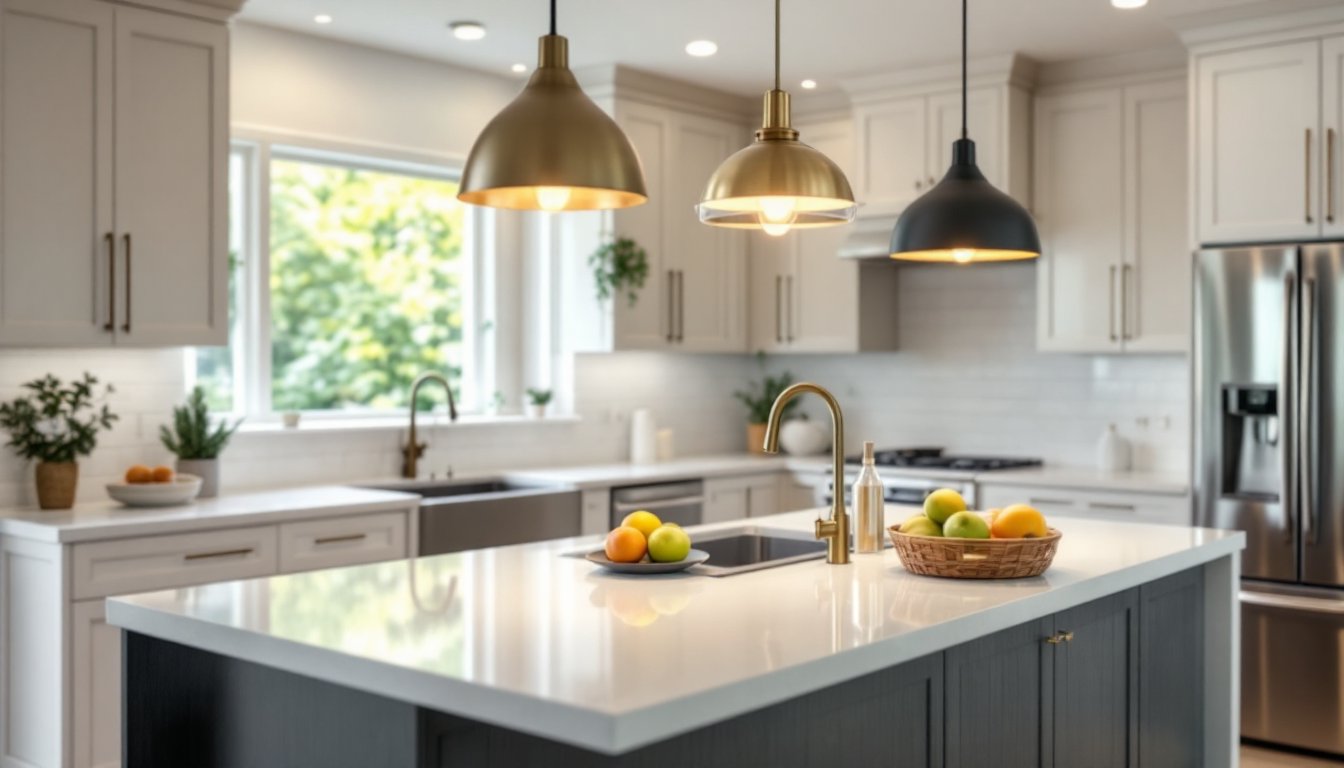 kitchen island lighting